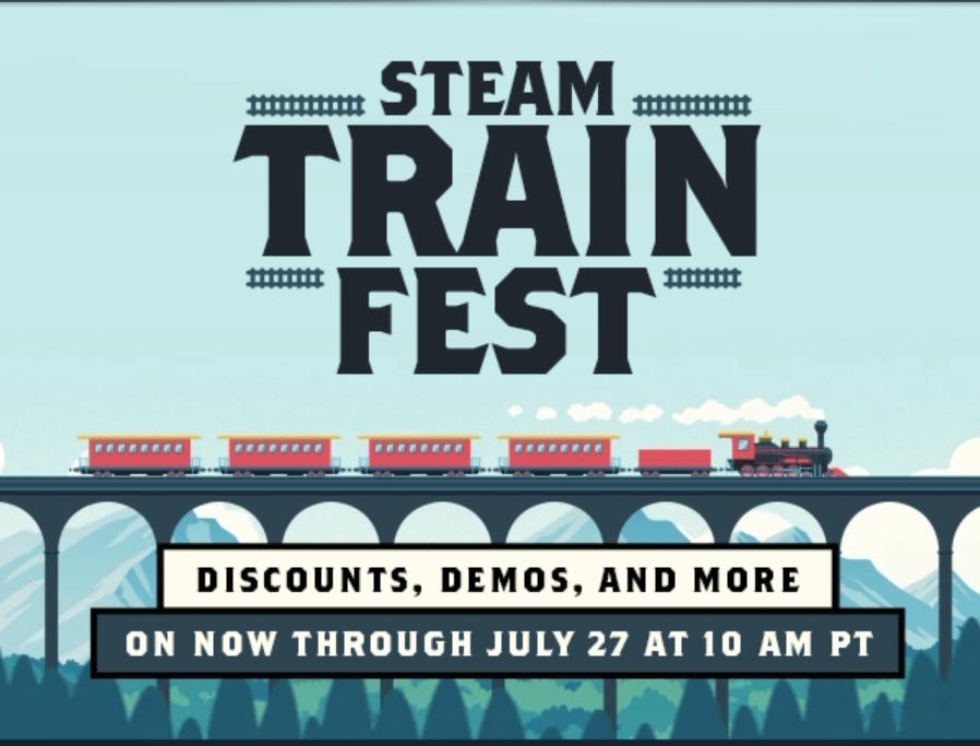 steam (the digital game store) train fest